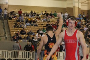 Matthew Sells defeats Colton McMahan at the TSSAA State Wrestling Tournament