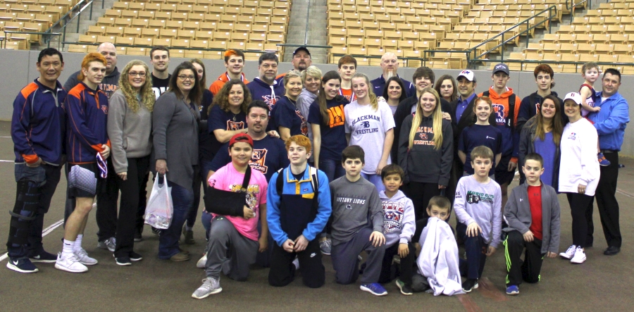 Blackman Wrestling at the 2017 TSSAA State Tournament