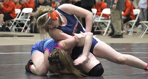 Blackman Girls Make Strong Showing in Second State Duals Appearance